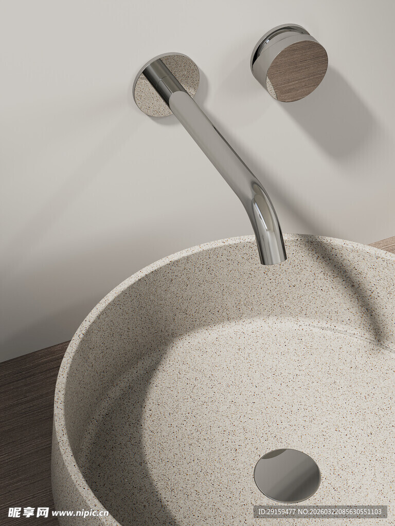 现代简约洗手盆水龙头组合