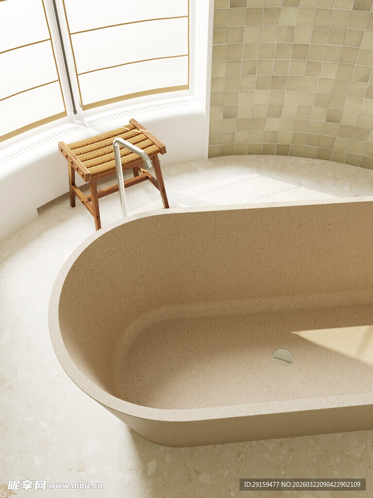 简约风独立式浴缸