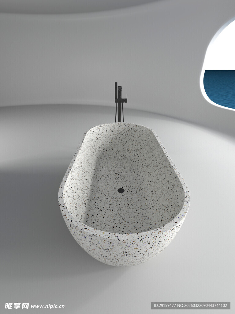 现代风格石质洗手盆展示