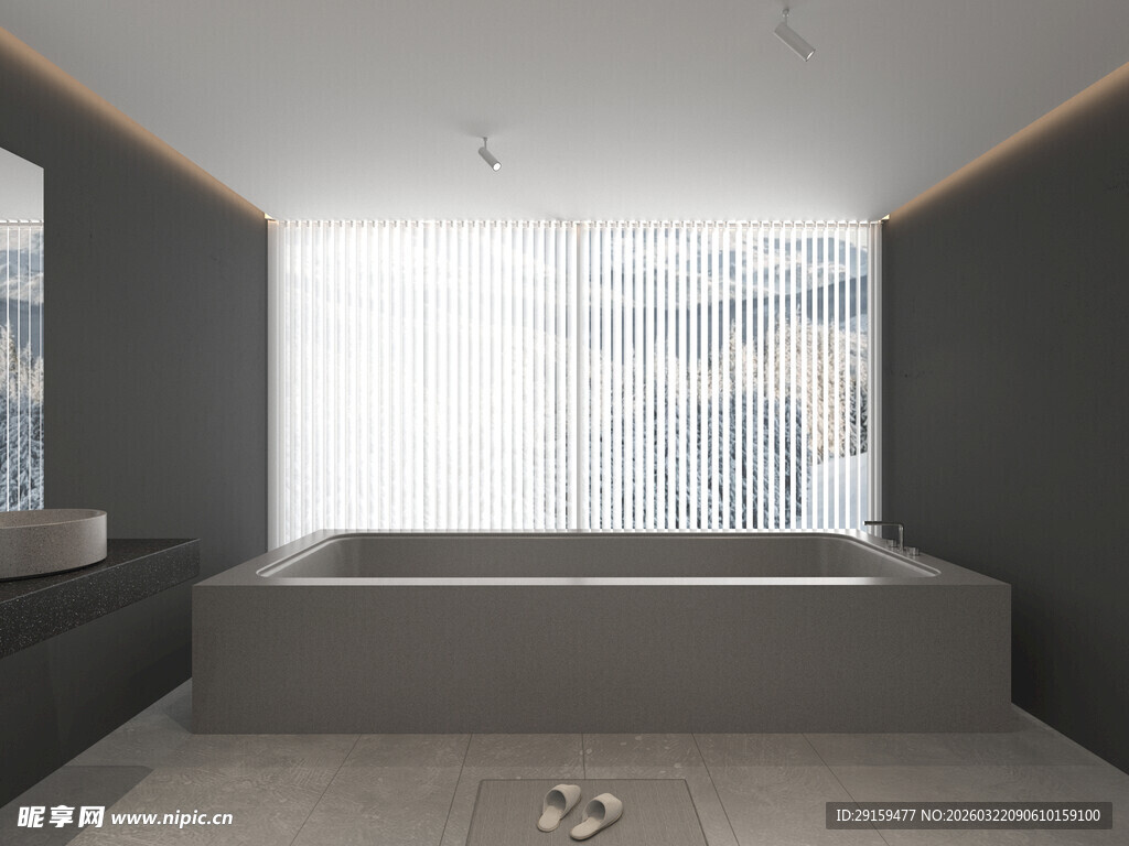 现代简约风浴室设计