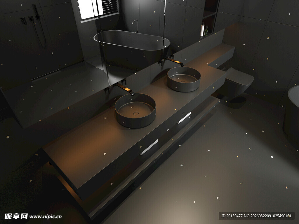 现代简约风厨房岛台设计