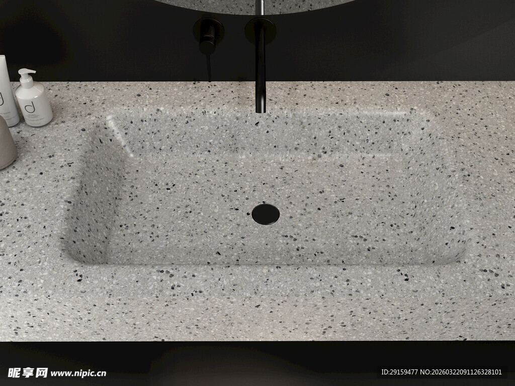 现代简约风格洗手盆