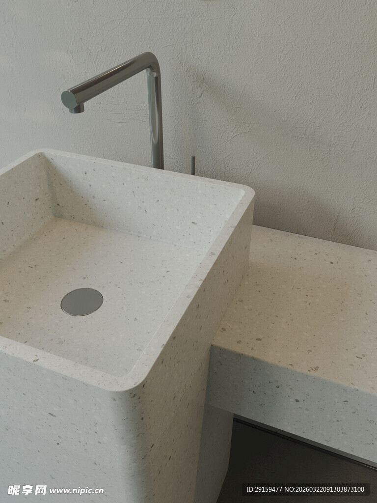 简约洗手台设计