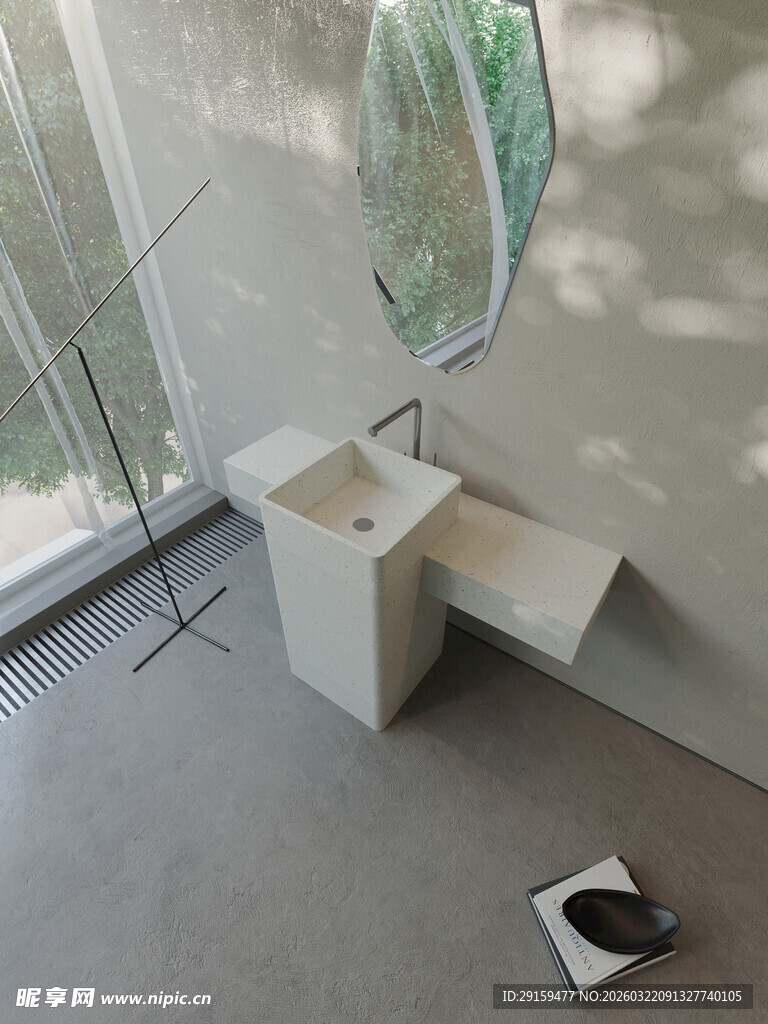 现代简约风洗手台设计