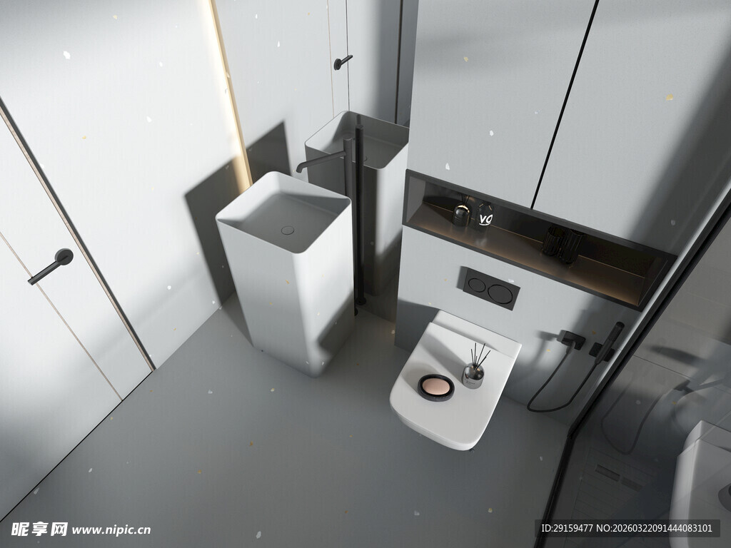 现代电梯内部空间展示