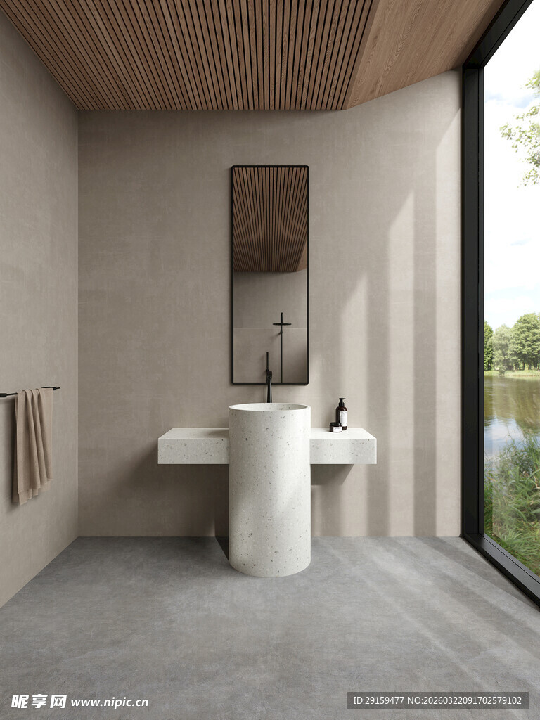 现代简约风浴室设计