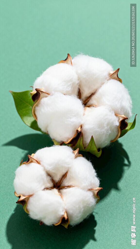 洁白棉花