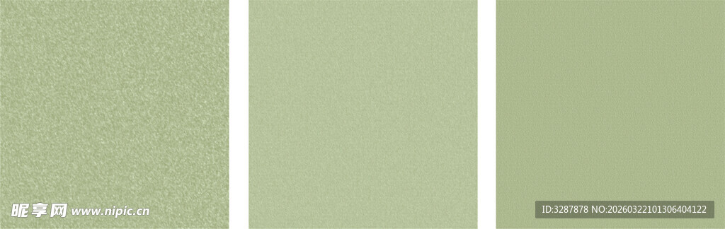 浅绿双色搭配色卡