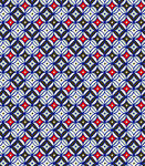几何图案红蓝白交织纹理