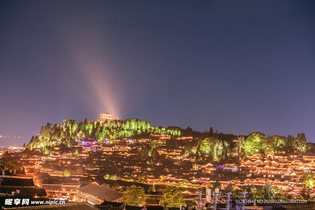 山城璀璨夜景