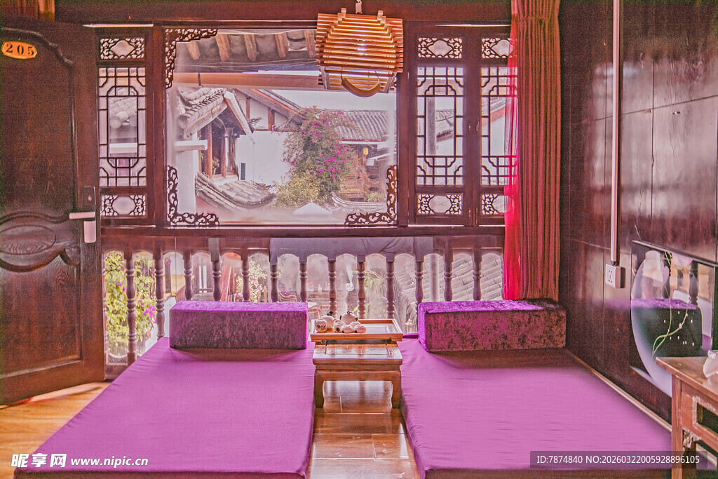 中式雅致茶室 尽显古韵