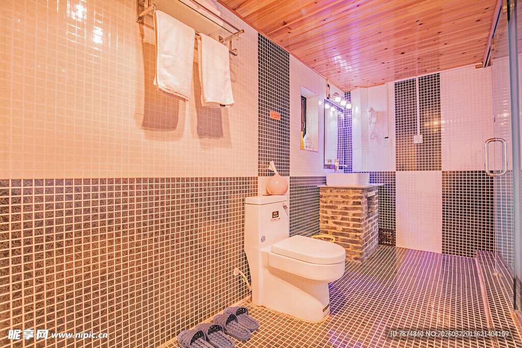 现代简约风卫生间场景