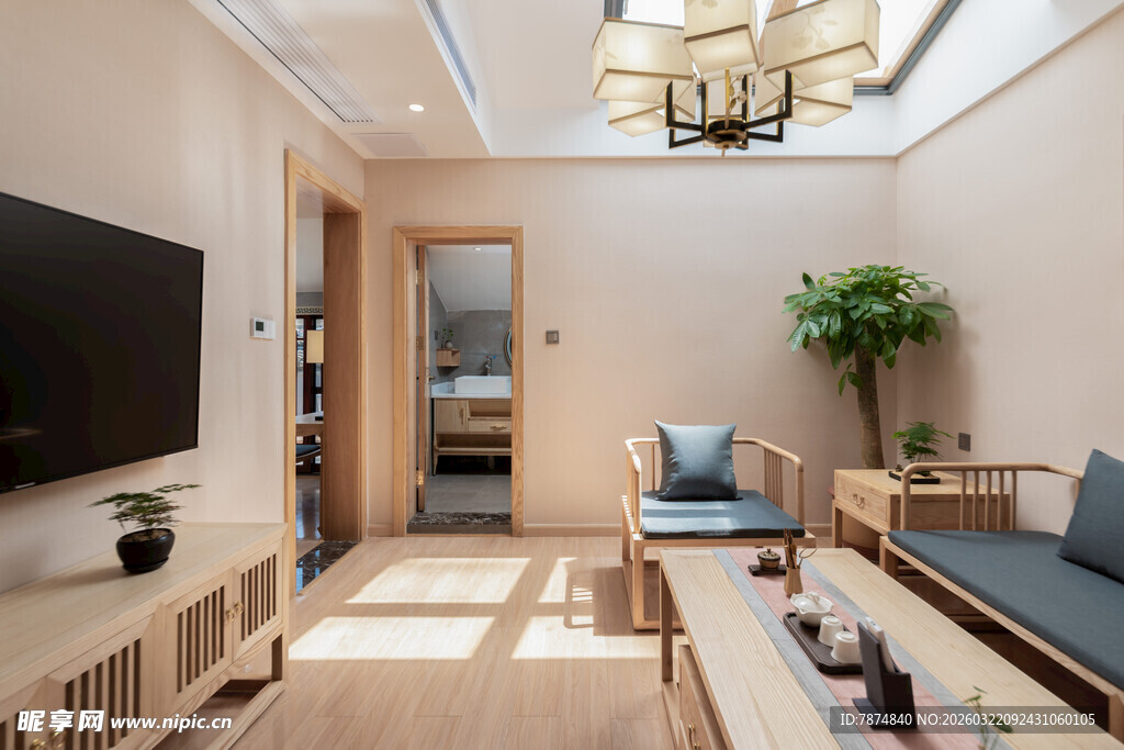 简约温馨的客厅室内设计