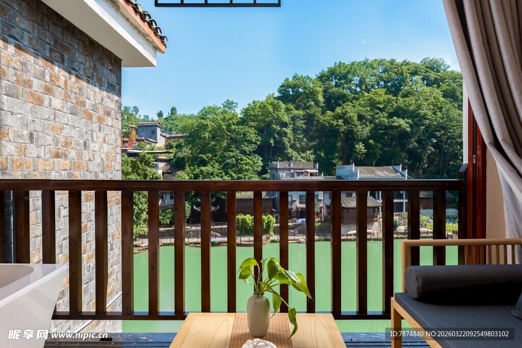 惬意阳台景观 自然好风光