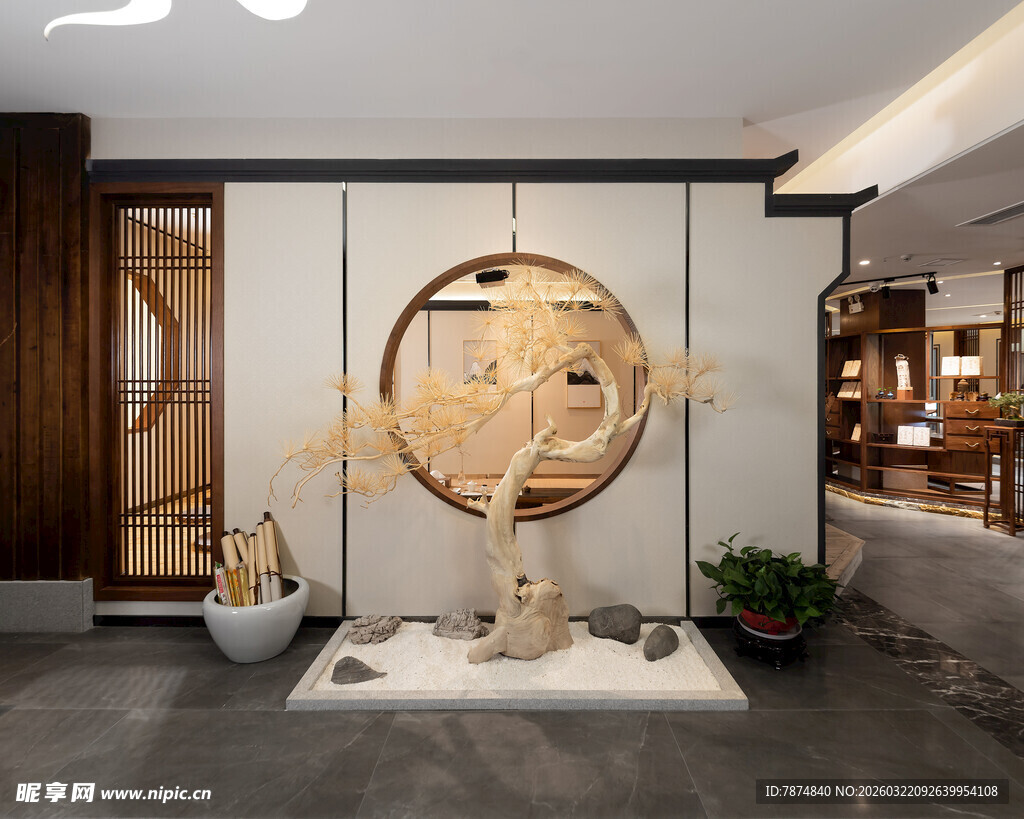 中式庭院景观 雅致韵味浓