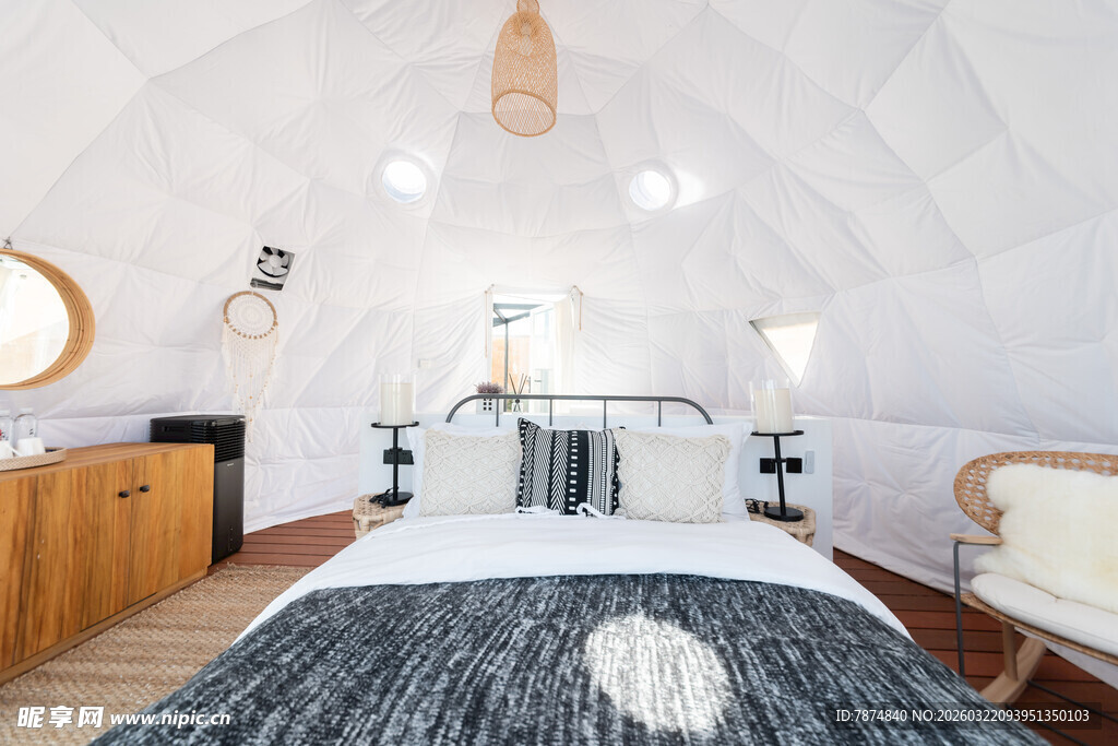 简约北欧风卧室温馨舒适