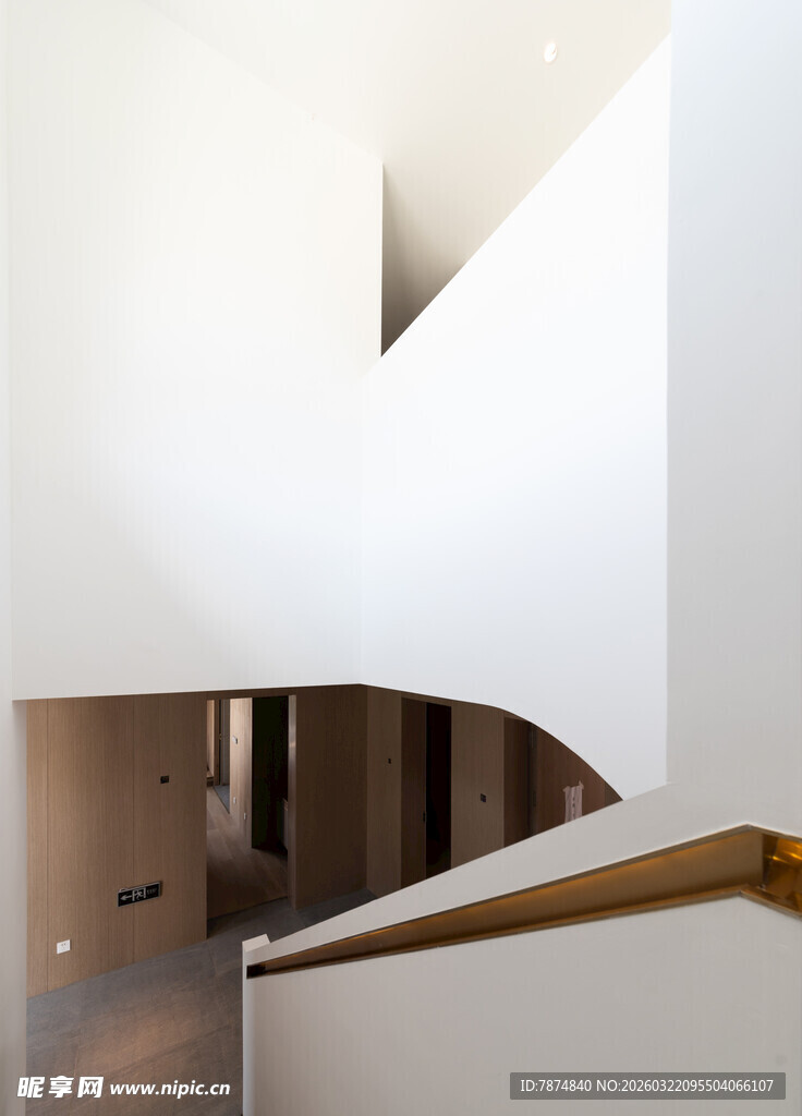 现代简约风格室内楼梯