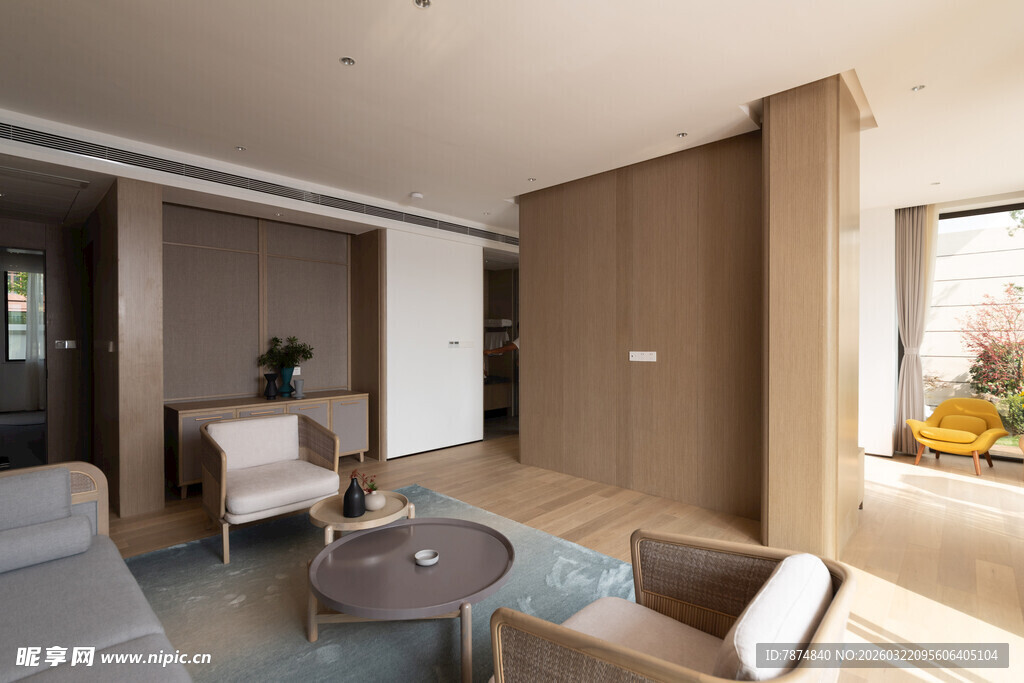 现代简约风格客厅室内景