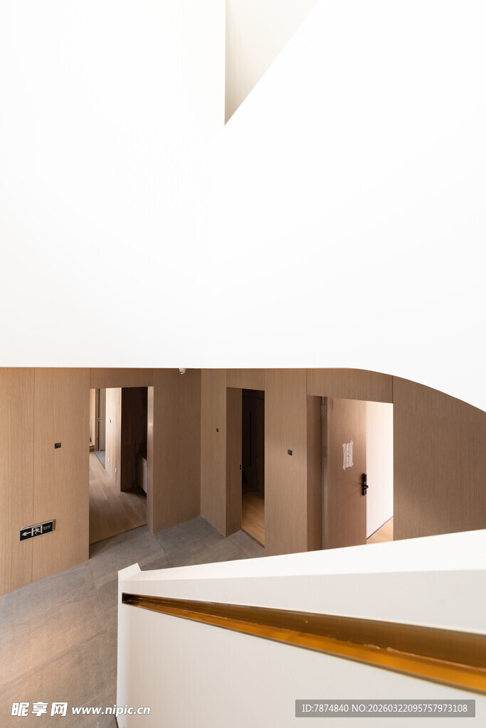 现代简约室内楼梯设计