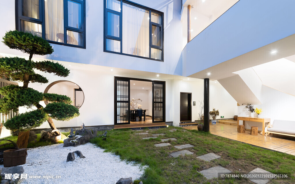 现代简约风格庭院住宅