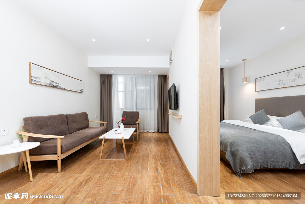 现代简约风舒适室内空间