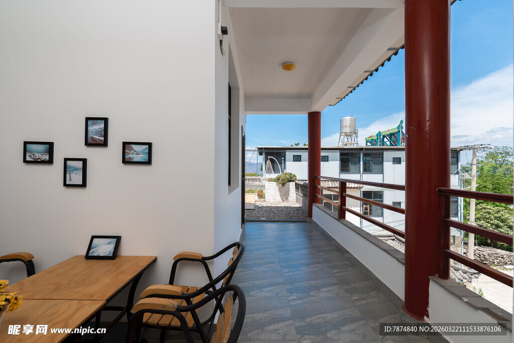 简约风开放式办公休闲空间