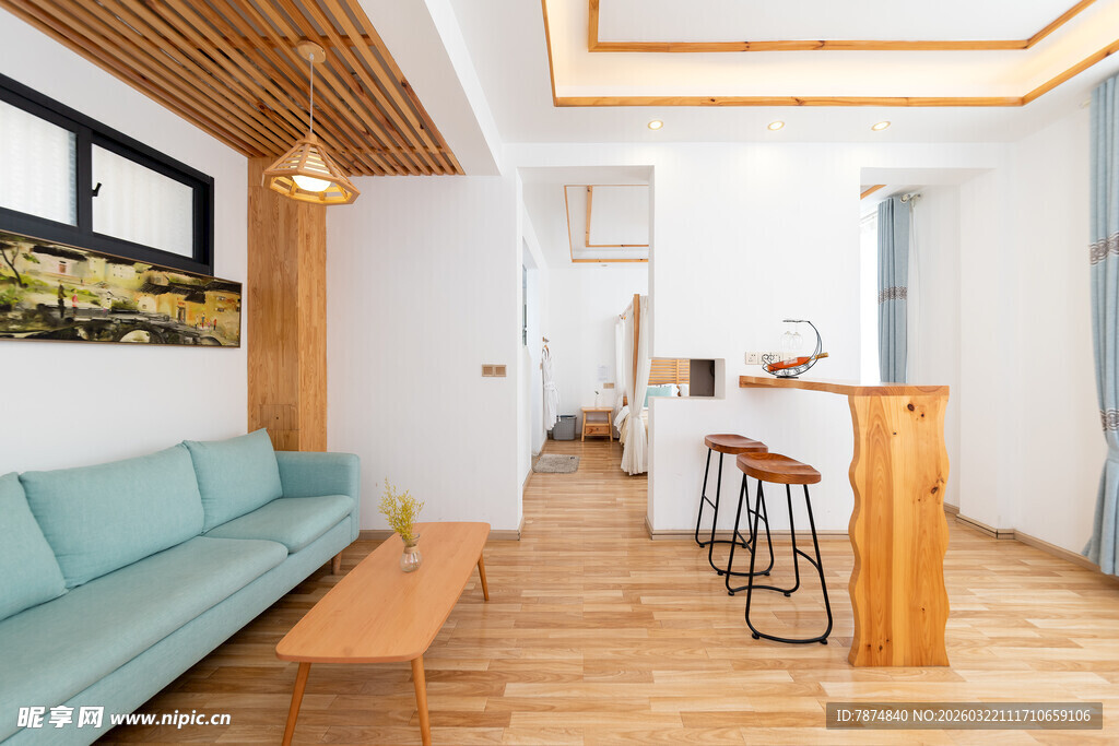 简约北欧风客厅室内设计