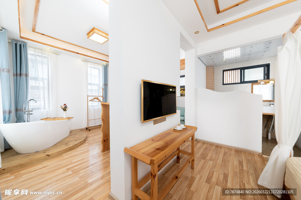 简约北欧风温馨客厅空间