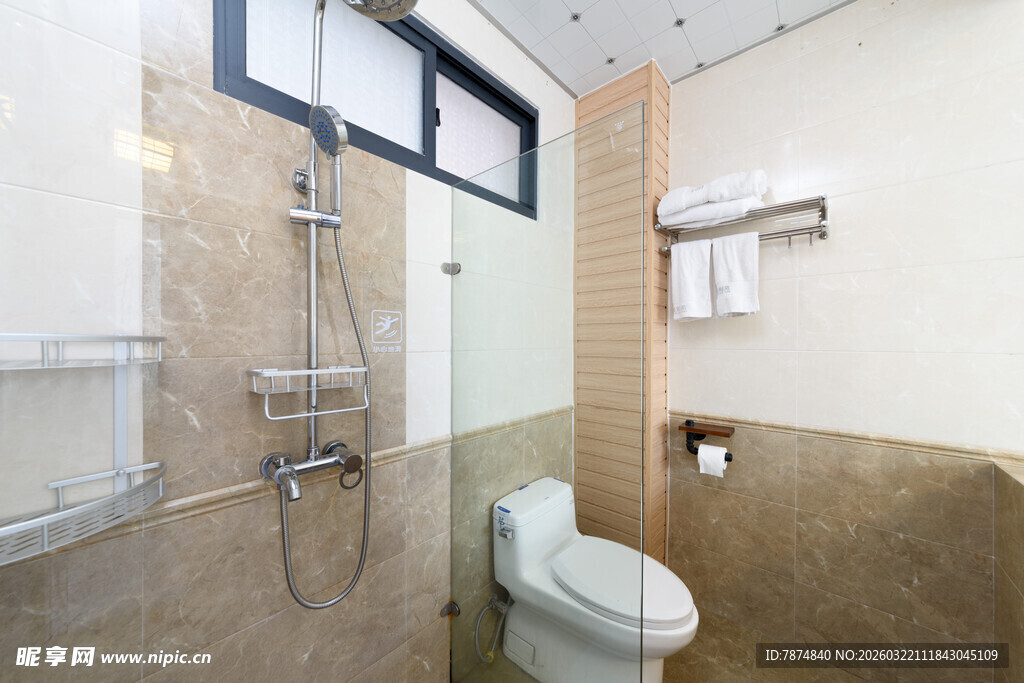 现代简约风格卫生间一角