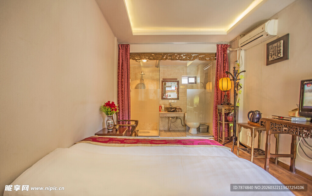 温馨卧室室内空间展示