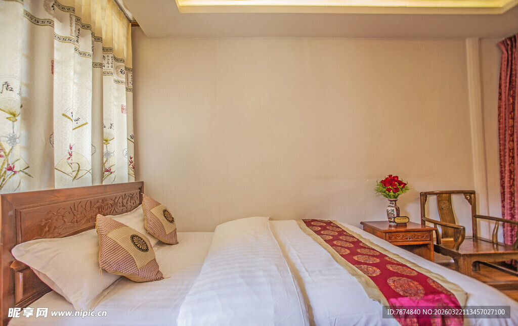 温馨舒适的卧室场景