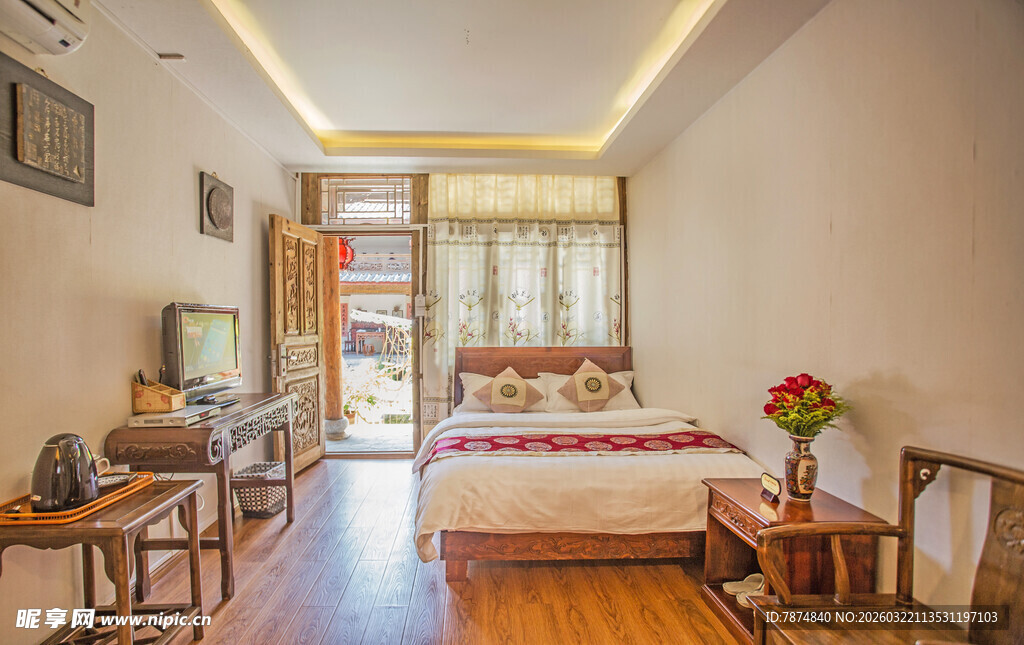 温馨舒适的卧室家居场景