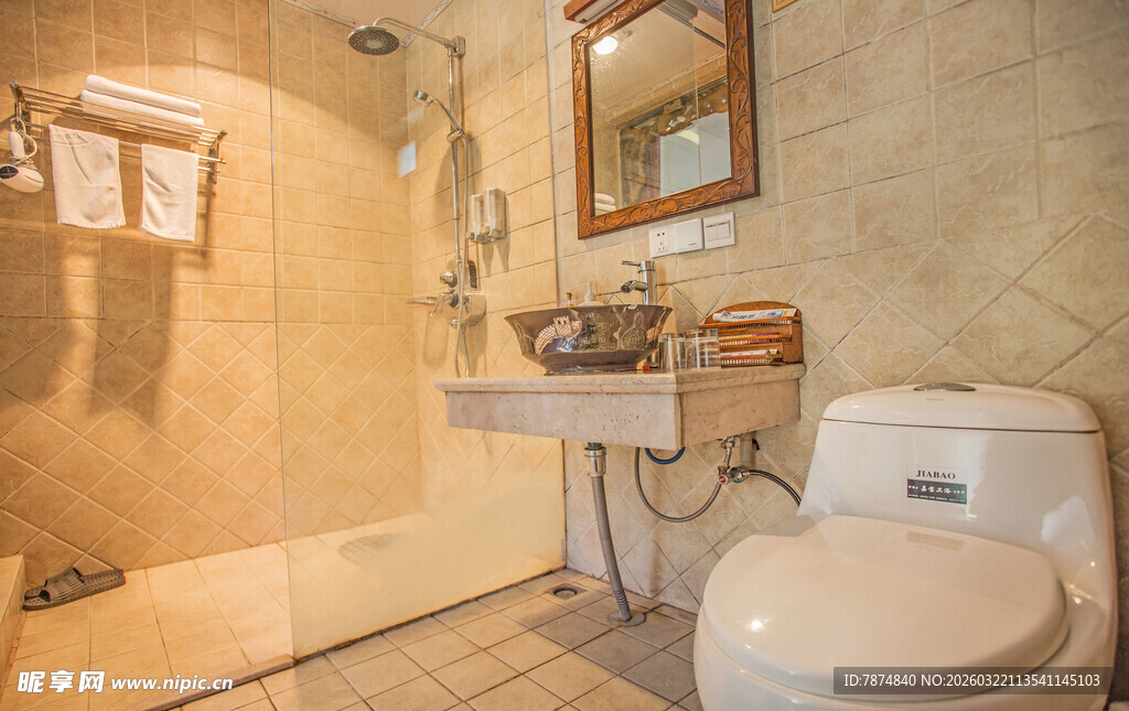 简约现代风格的卫生间