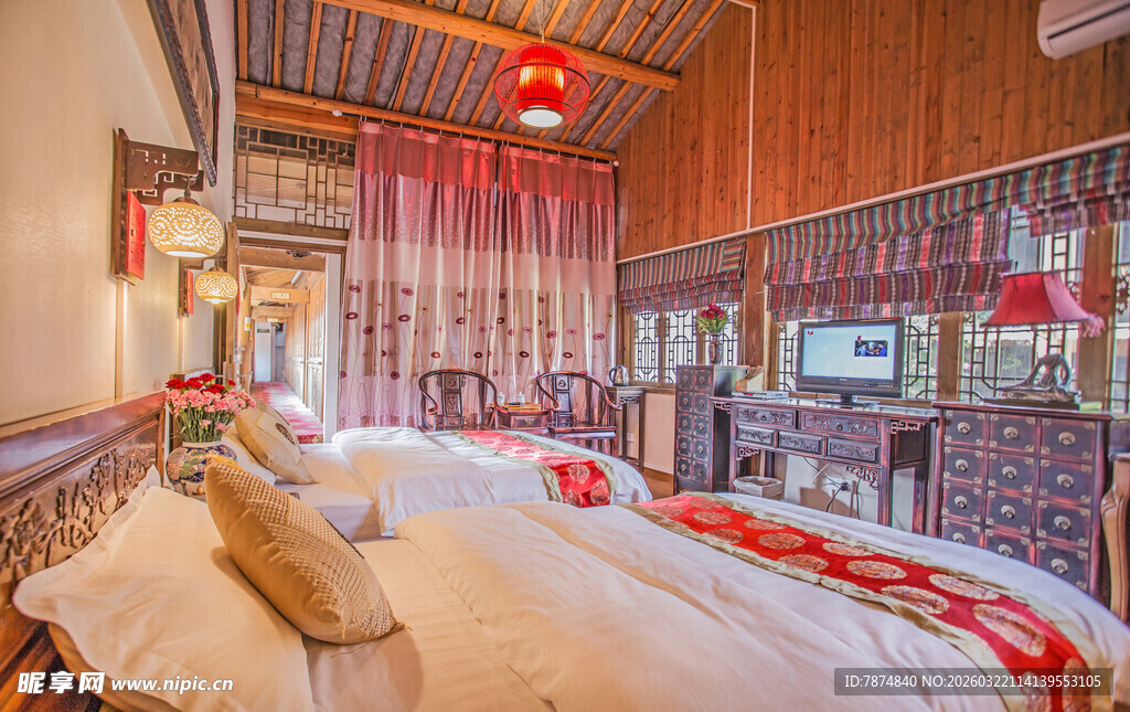 中式温馨卧室 尽显典雅韵味