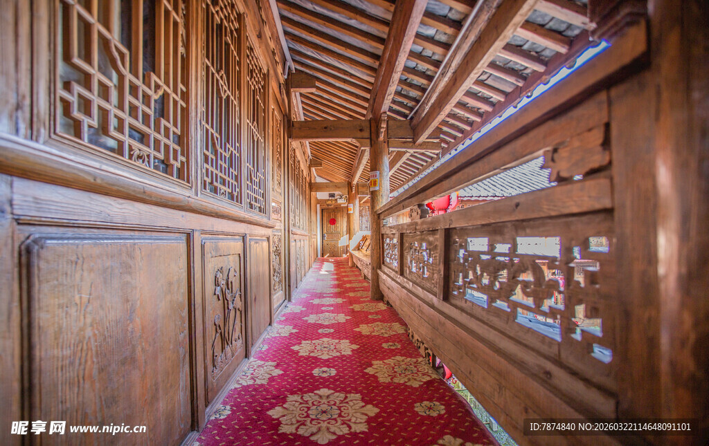 中式走廊 尽显古典雅致韵味