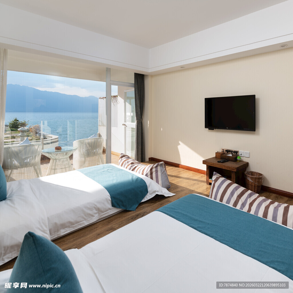 海景双床房 尽享舒适视野