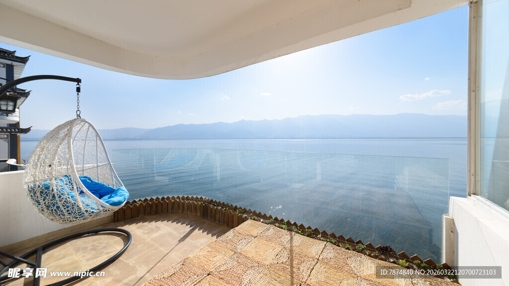 海景阳台 惬意休闲空间