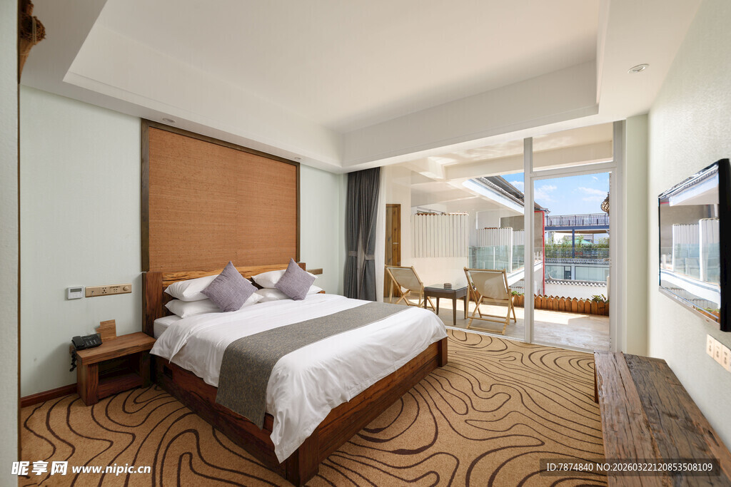 现代简约风格豪华卧室