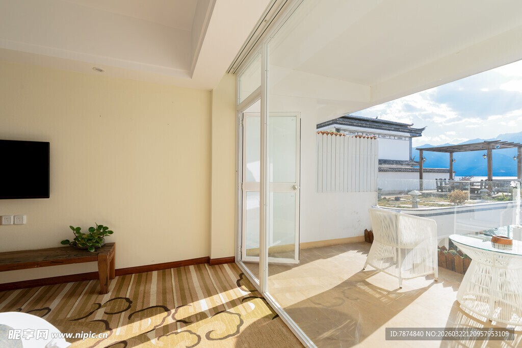 现代简约风阳台舒适空间