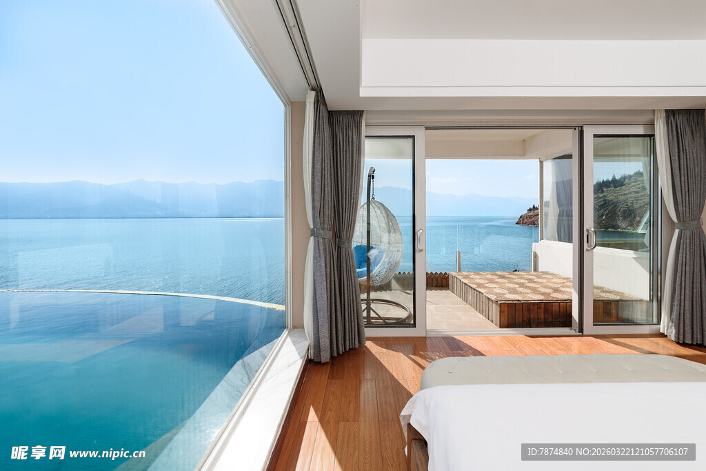 海景卧室 畅享开阔海洋视野