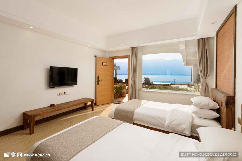 海景卧室 舒适惬意空间