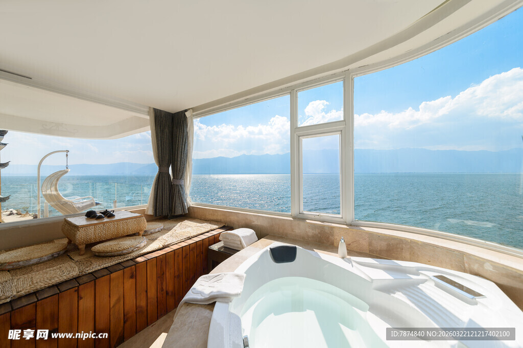 海景奢华浴室 尽享惬意时光