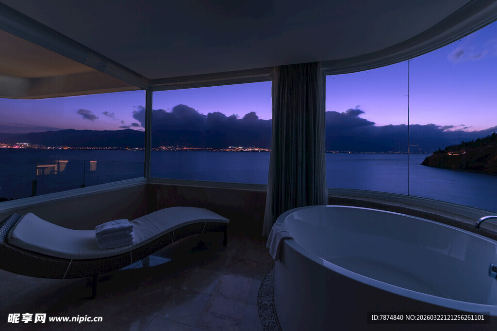 海景浴室 躺享惬意时光