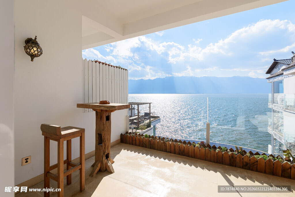 海景阳台 惬意休闲空间