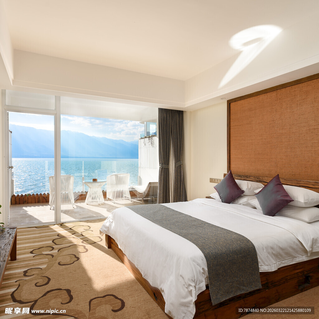 海景豪华卧室 尽享舒适视野