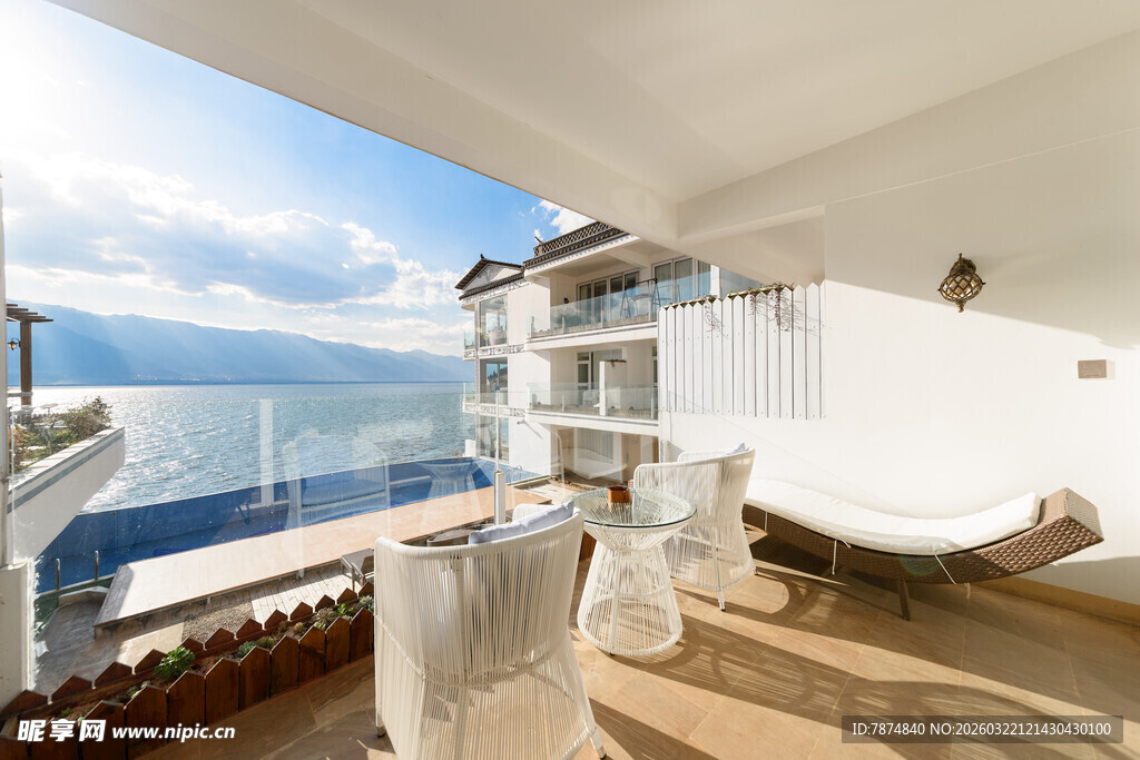 海景阳台休闲舒适空间