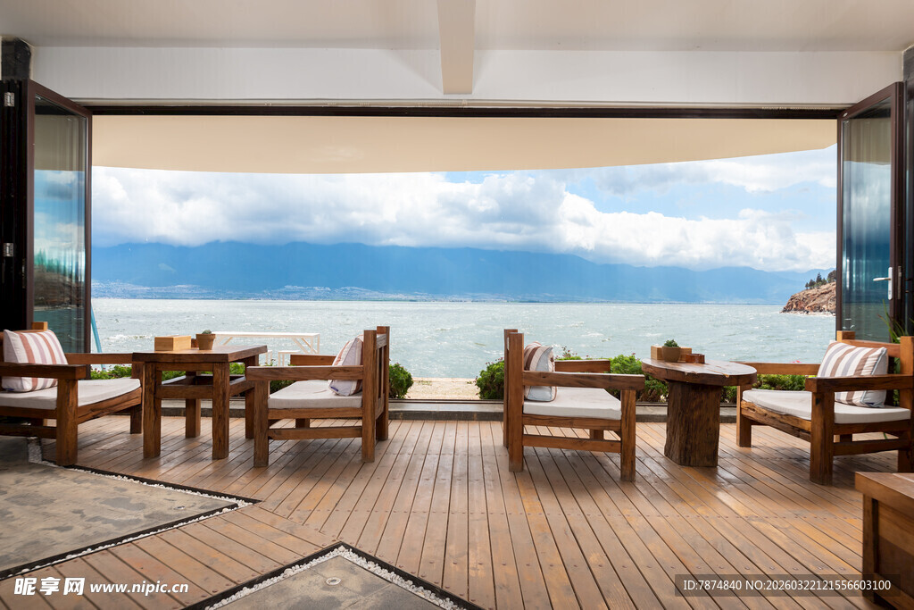 海景露台舒适休闲空间