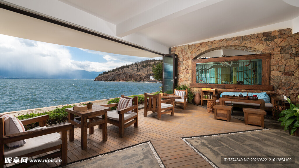 海景露台休闲惬意空间