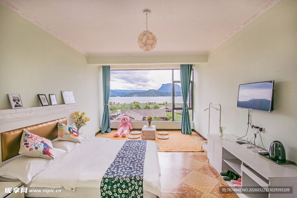 温馨明亮的现代风儿童卧室