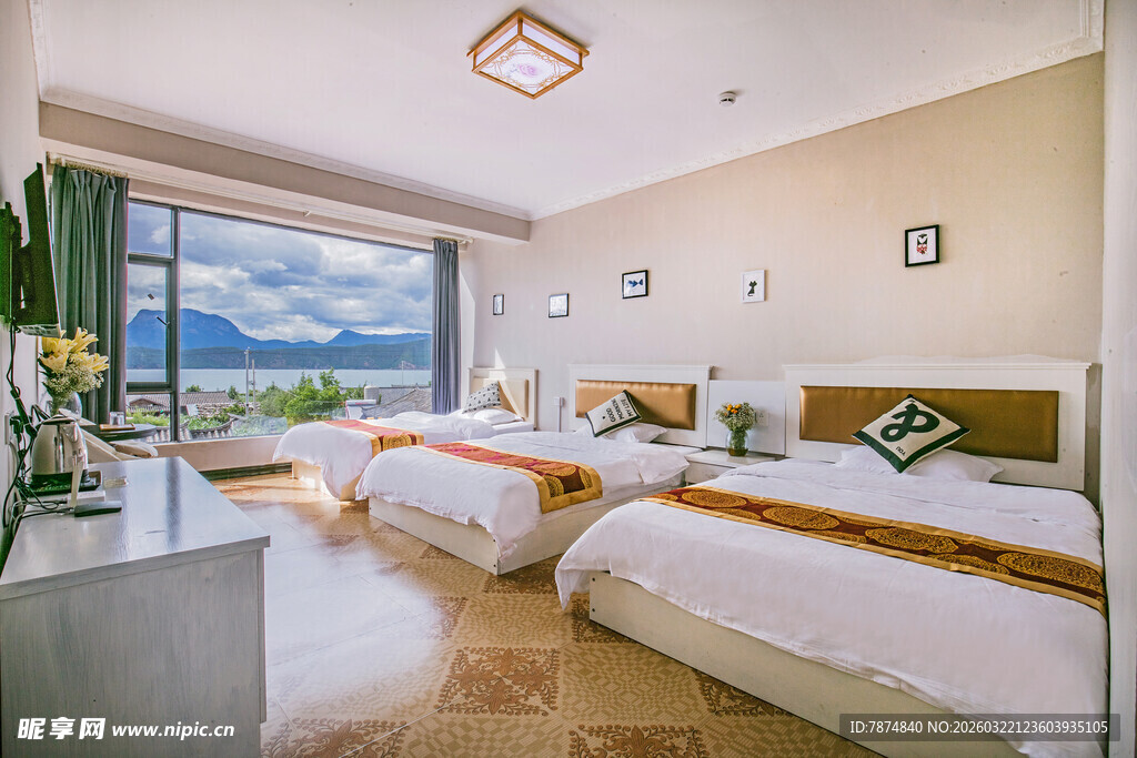 海景双床温馨舒适客房